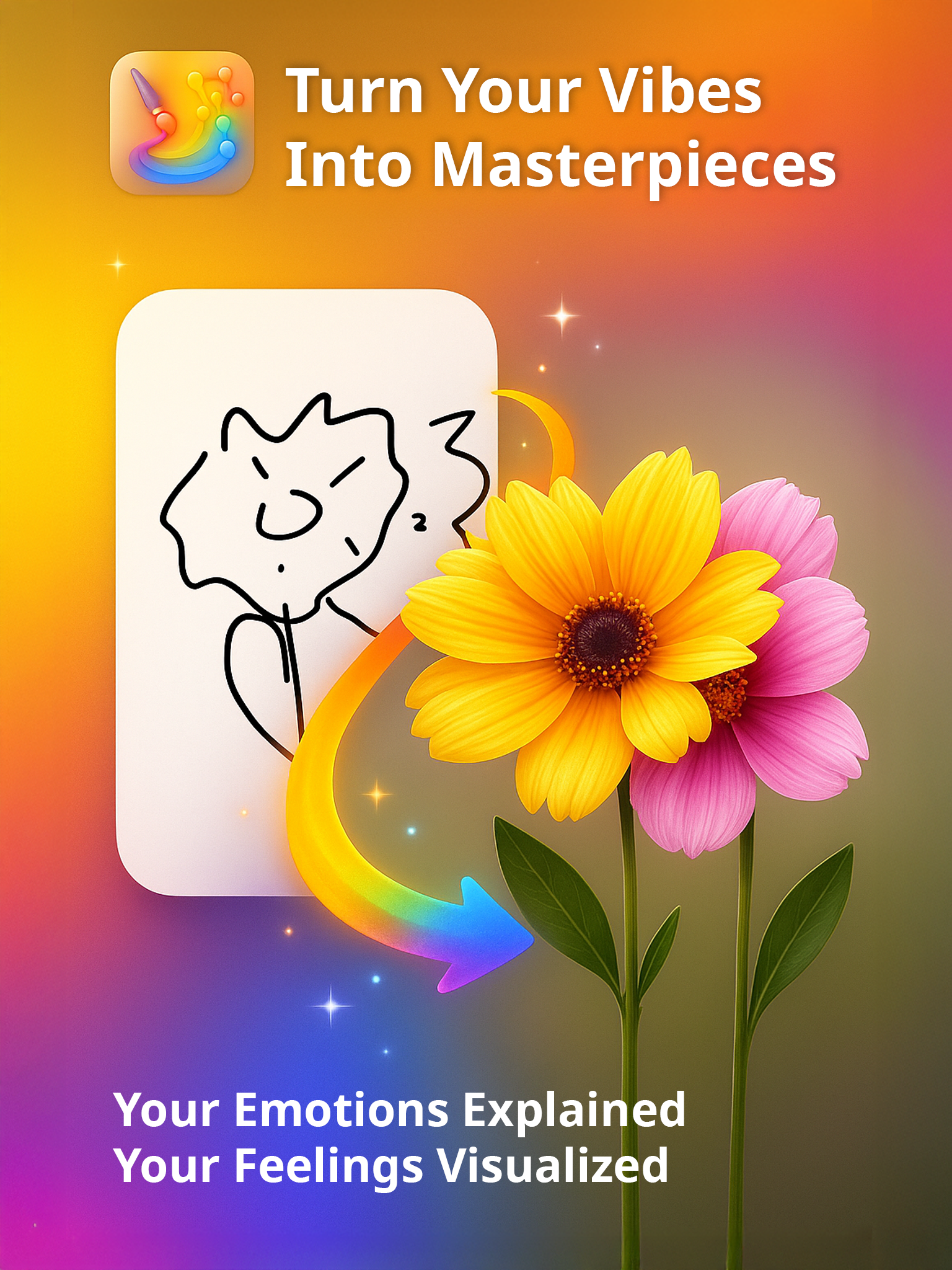 VibeSketch App Interface